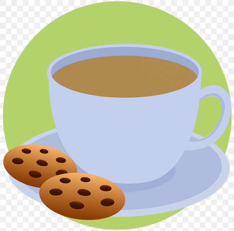 Coffee Cafe Cream Tea Clip Art, PNG, 848x838px, Coffee, Afternoon Tea, Cafe, Caffeine, Coffee Cup Download Free