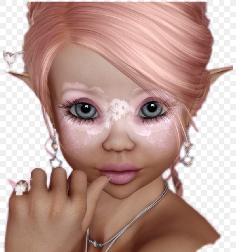 Lutin Elf Fairy Eyelash Extensions Gnome, PNG, 800x874px, Lutin, Brown Hair, Cheek, Chin, Close Up Download Free