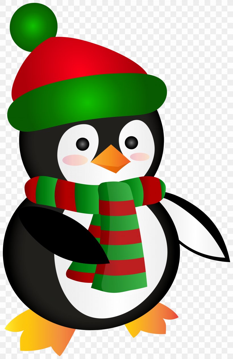 Penguin Clip Art Image Vector Graphics, PNG, 5210x8000px, Penguin, Art, Bird, Cartoon, Christmas Download Free