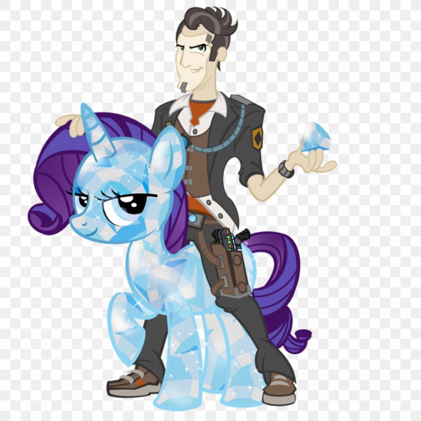 Pony Borderlands 2 Borderlands: The Pre-Sequel Rarity Handsome Jack, PNG, 894x894px, Watercolor, Cartoon, Flower, Frame, Heart Download Free