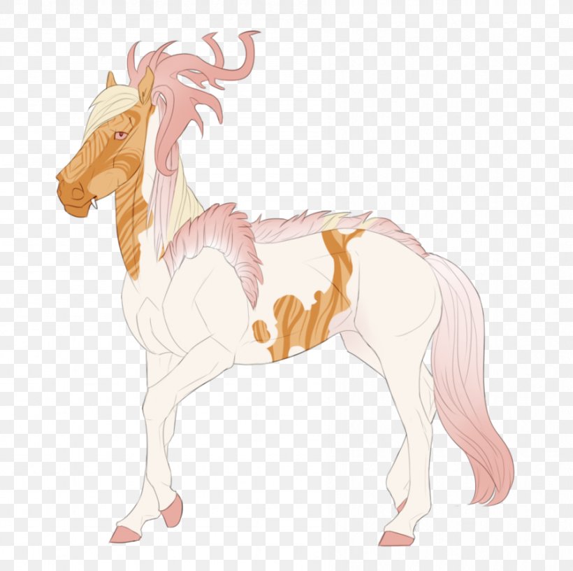 Pony Mustang Mane Deer Pack Animal, PNG, 896x892px, Pony, Animal, Animal Figure, Art, Cartoon Download Free