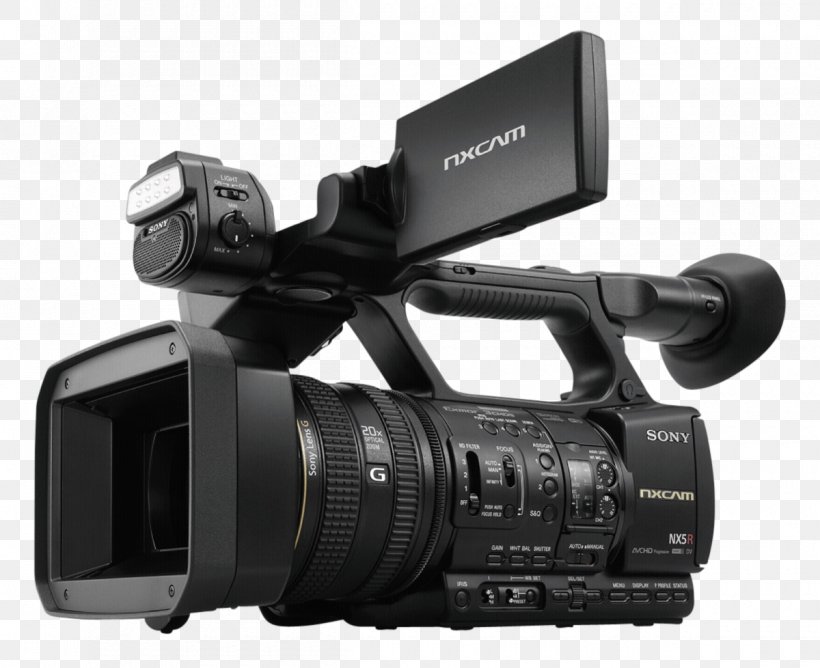 Sony NXCAM HXR-NX5R Video Cameras Sony NXCAM HXR-NX100 AVCHD, PNG, 1200x978px, Sony Nxcam Hxrnx5r, Avchd, Camera, Camera Accessory, Camera Lens Download Free