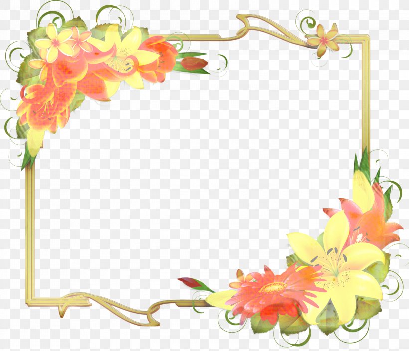 Background Yellow Frame, PNG, 2997x2578px, Floral Design, Branch, Cut Flowers, Flower, Flower Bouquet Download Free