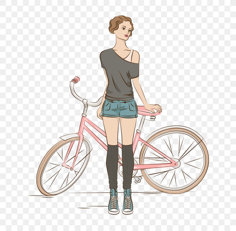 Bicycle Drawing Photography Illustration, PNG, 786x800px, Watercolor, Cartoon, Flower, Frame, Heart Download Free