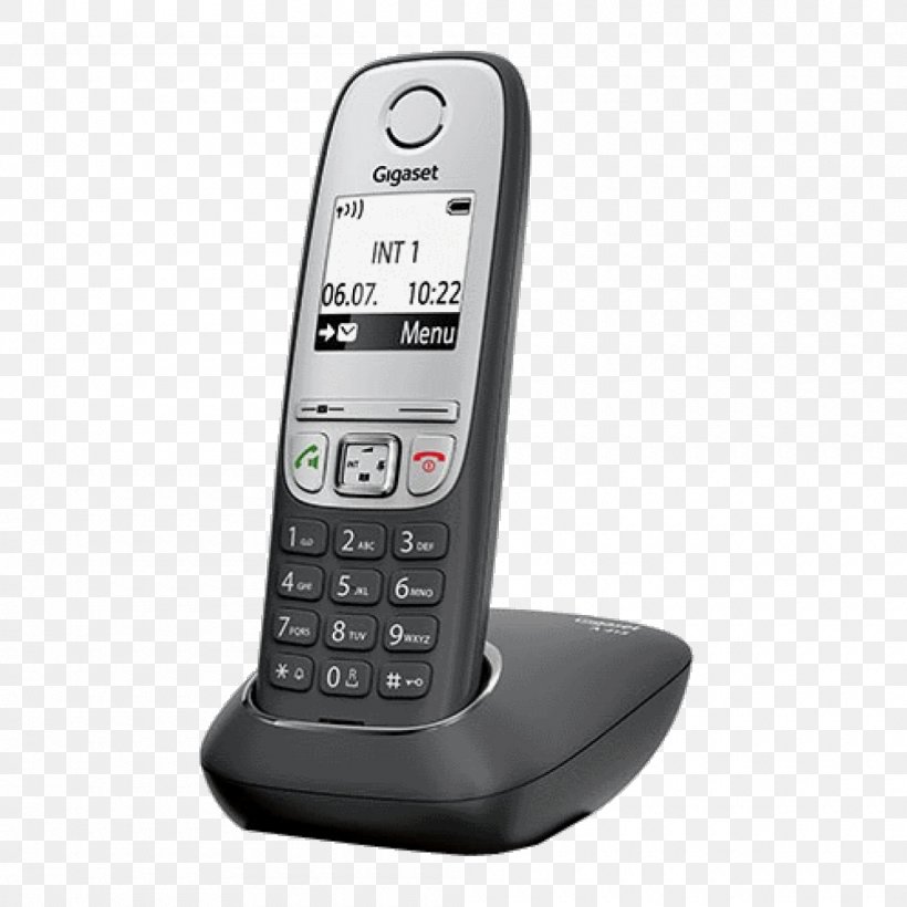 Cordless Telephone Gigaset Communications Mobile Phones Gigaset A415, PNG, 1000x1000px, Cordless Telephone, Answering Machine, Answering Machines, Base Station, Caller Id Download Free