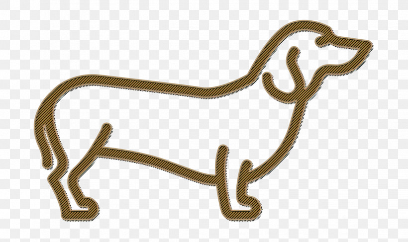 Dachshund Icon Dog Breeds Fullbody Icon Dog Icon, PNG, 1234x734px, Dog Icon, Book Illustration, Cartoon, Dachshund, Dog Download Free