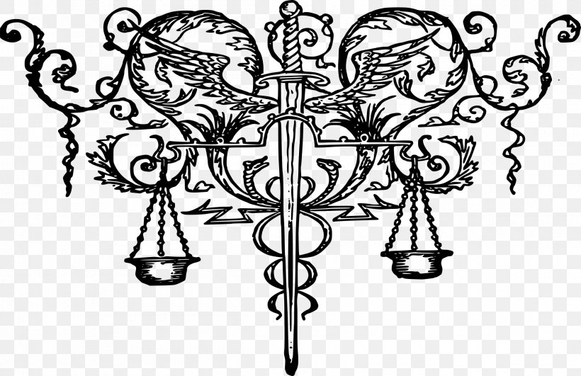Lady Justice Sword Of Justice Clip Art, PNG, 2400x1555px, Lady Justice, Art, Artwork, Black And White, Cross Download Free