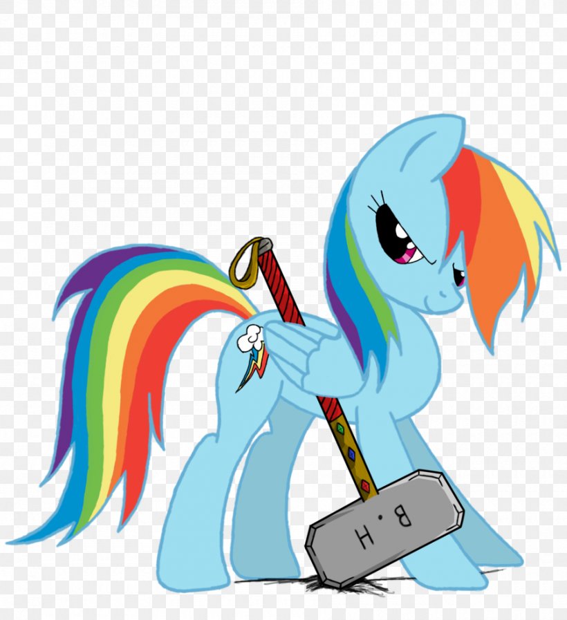 Pony Horse Rainbow Dash Banhammer, PNG, 900x985px, Pony, Art, Banhammer, Beak, Bird Download Free