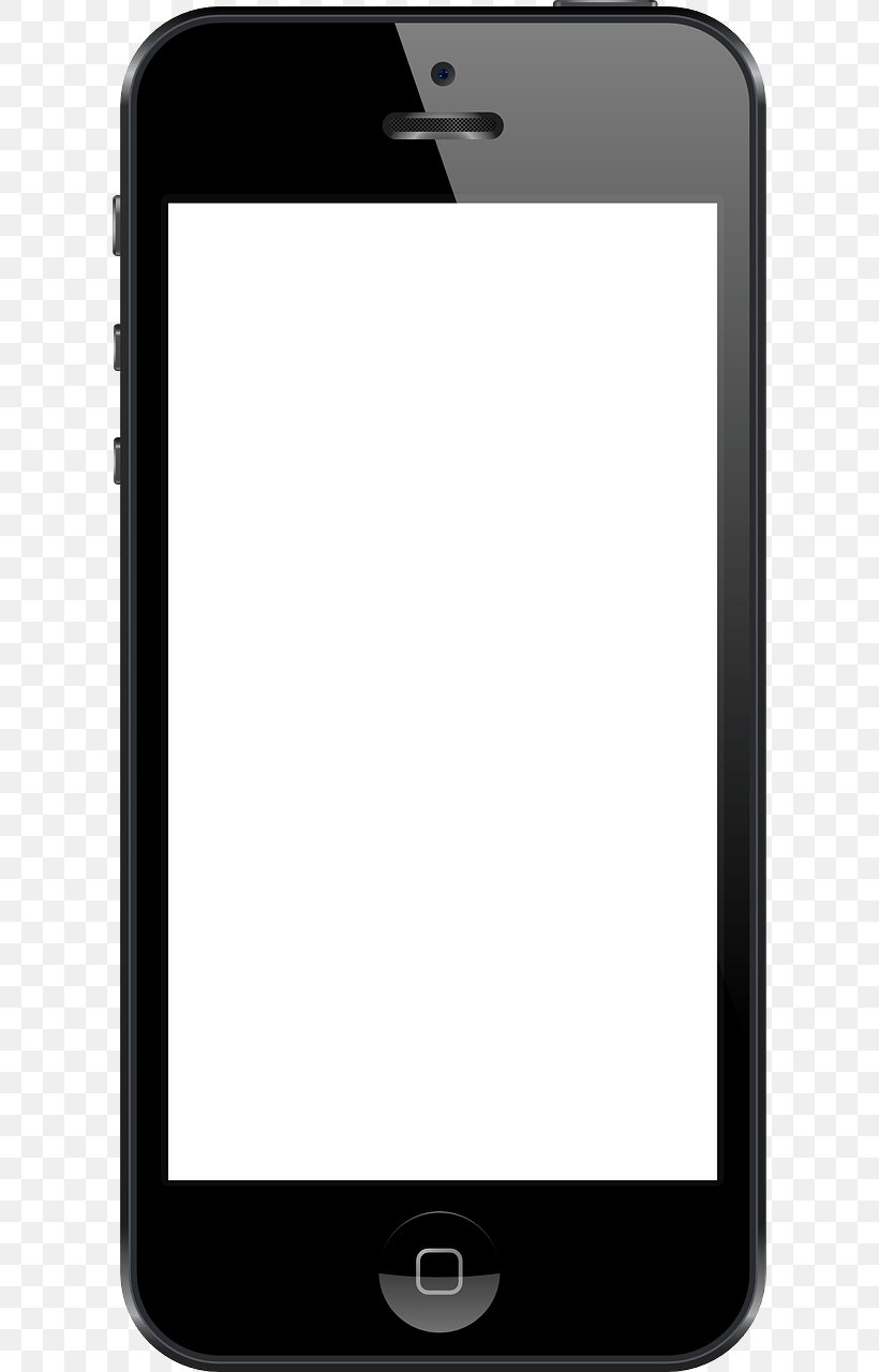 IPhone 6 IPhone 5s Clip Art, PNG, 640x1280px, Iphone 6, Apple, Black, Cellular Network, Communication Device Download Free