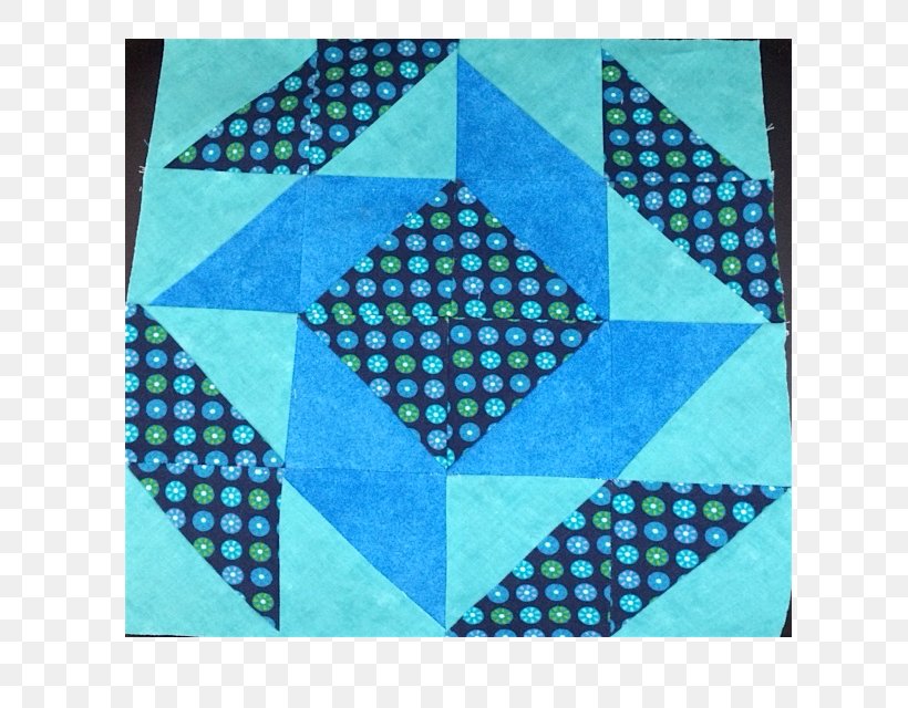 Quilt Symmetry Patchwork Square Pattern, PNG, 640x640px, Quilt, Aqua, Blue, Linens, Material Download Free