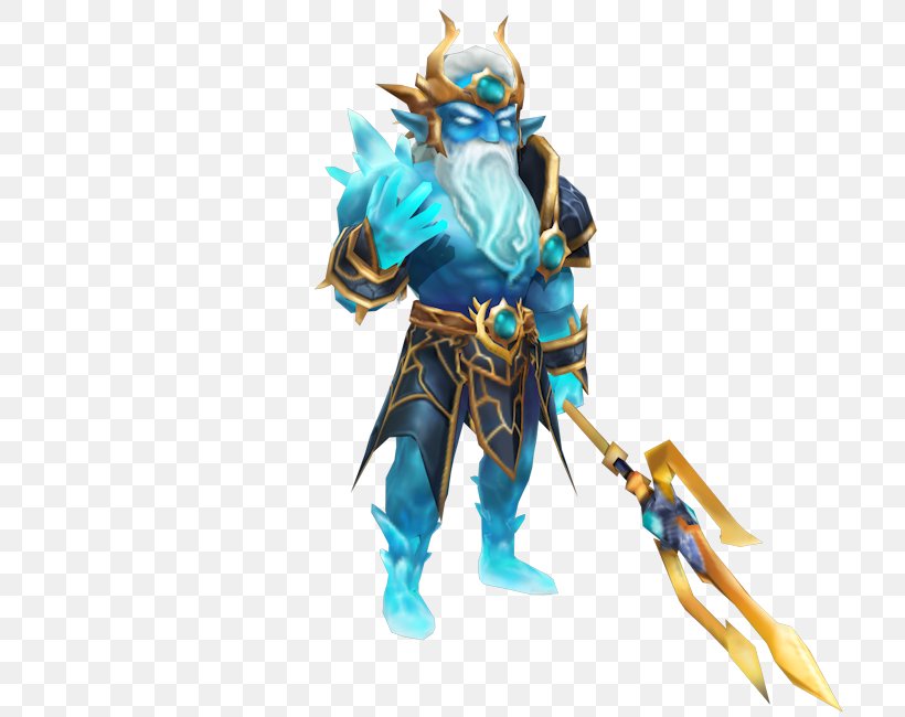 Summoners War: Sky Arena Poseidon Video Game, PNG, 750x650px, Summoners War Sky Arena, Action Figure, Action Toy Figures, Com, Fictional Character Download Free