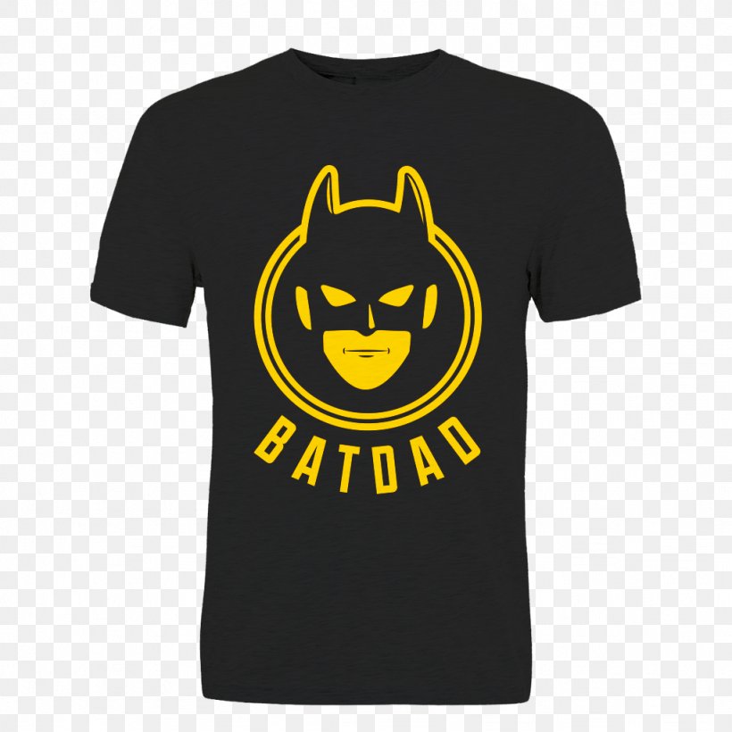T-shirt Hoodie Clothing Father, PNG, 1024x1024px, Tshirt, Active Shirt, Batdad, Black, Brand Download Free