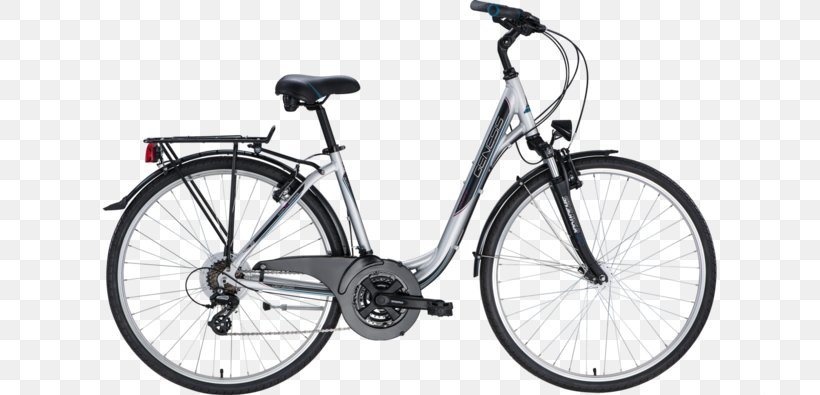 Touring Bicycle Hybrid Bicycle City Bicycle Cycling, PNG, 710x395px, Bicycle, Bicycle Accessory, Bicycle Drivetrain Part, Bicycle Forks, Bicycle Frame Download Free
