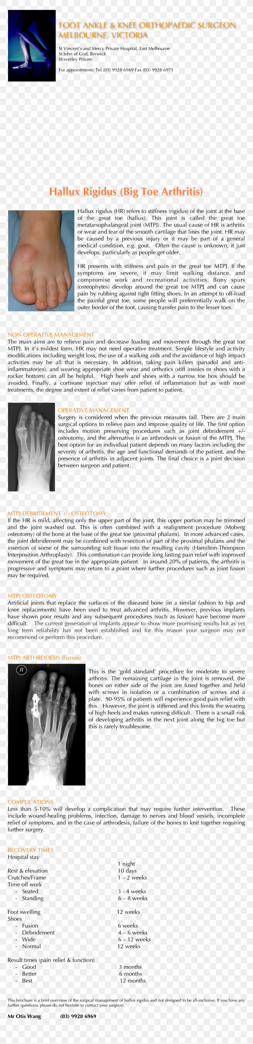 Mr Otis Wang Foot Ankle Melbourne Orthopaedic Surgeon St Vincent's Private Hospital Royal Australasian College Of Surgeons, PNG, 1326x5470px, Surgeon, Ankle, Brochure, Document, East Melbourne Download Free