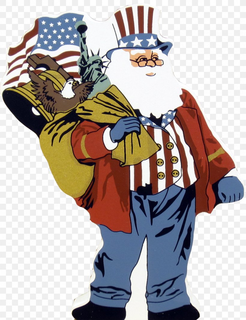 Santa Claus United States Uncle Sam Christmas Clip Art, PNG, 1137x1482px, Santa Claus, Advent, Brother, Christmas, Fictional Character Download Free