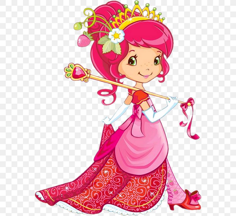 Strawberry Shortcake The Berry Bitty Princess Pageant Muffin, PNG, 580x750px, Watercolor, Cartoon, Flower, Frame, Heart Download Free