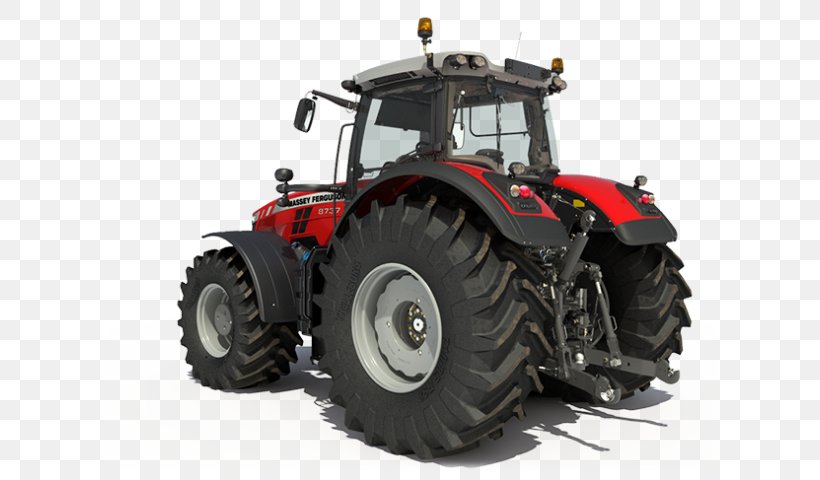 Tractor Massey Ferguson Agriculture Machine Technology, PNG, 640x480px, Tractor, Agco, Agricultural Machinery, Agriculture, Automotive Tire Download Free