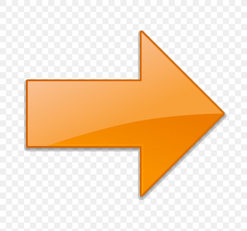 Arrow, PNG, 768x768px, Share Icon, Image File Formats, Orange, Triangle Download Free