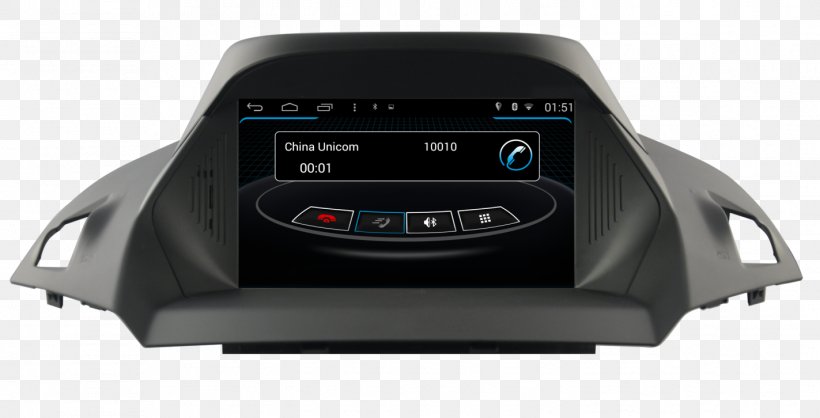 Ford Kuga GPS Navigation Systems Car Ford C-Max, PNG, 1423x726px, Ford Kuga, Android, Automotive Navigation System, Car, Dvd Player Download Free