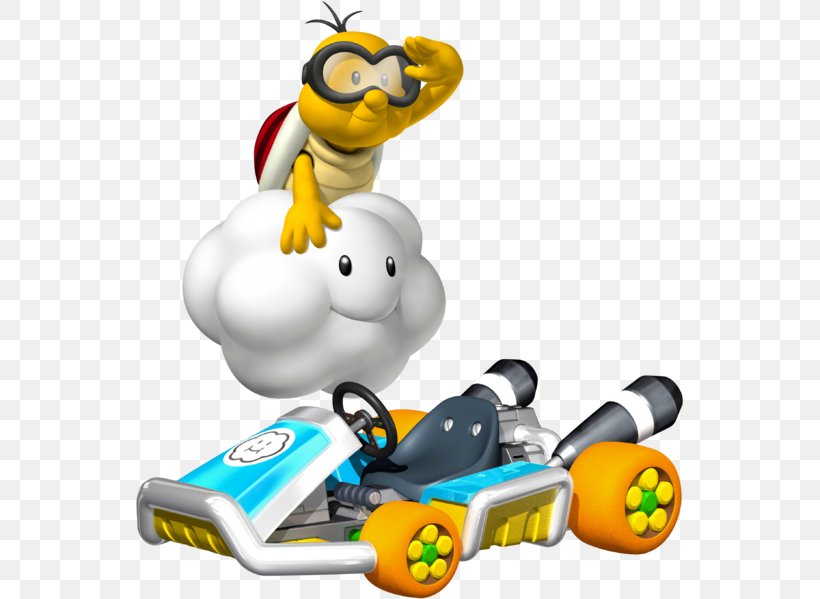 Mario Kart 7 Super Mario Bros. Mario Kart Wii, PNG, 548x599px, Mario Kart 7, Animal Figure, Bowser, Home Game Console Accessory, Lakitu Download Free