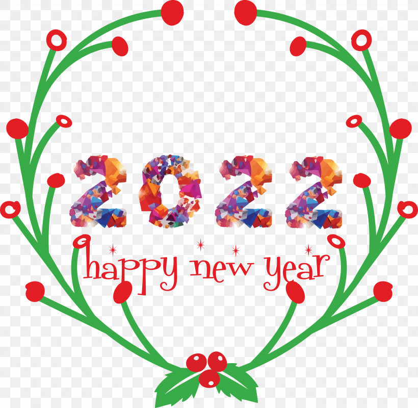 2022 Happy New Year 2022 2022 New Year, PNG, 3000x2929px, Floral Design, Creativity, Leaf, Line, Meter Download Free