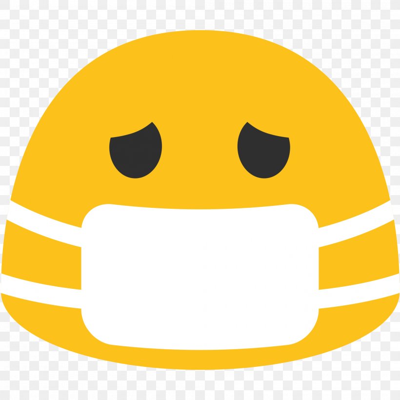 Emoji Smiley Emoticon Surgical Mask, PNG, 2000x2000px, Emoji, Android, Android 71, Emojipedia, Emoticon Download Free