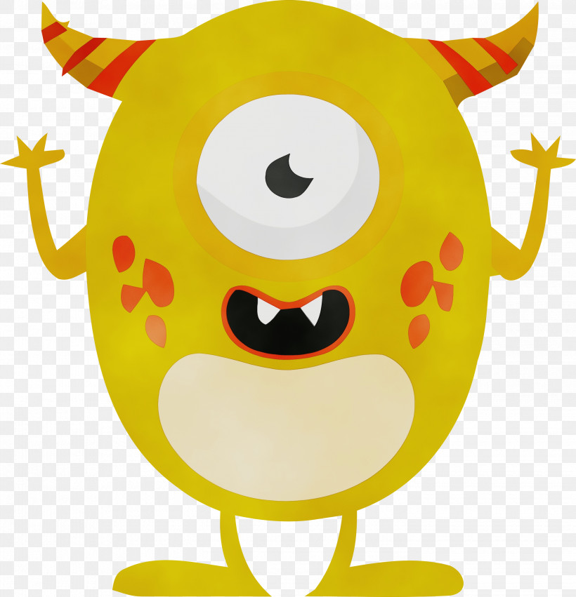 Emoticon, PNG, 2890x3000px, Monster, Animation, Avatar, Cartoon, Character Download Free