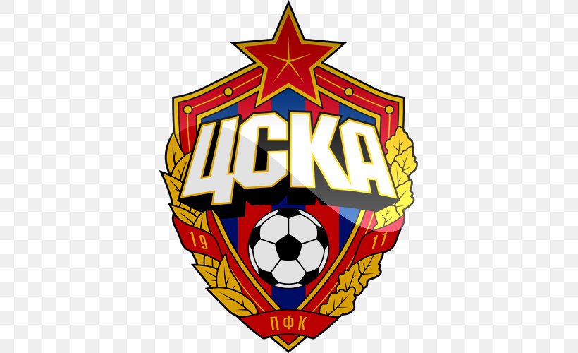 PFC CSKA Moscow Russian Premier League UEFA Champions League Manchester United F.C., PNG, 500x500px, Moscow, Badge, Ball, Brand, Crest Download Free