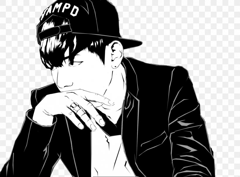 Danger -Japanese Ver.- BTS War Of Hormone Image Photograph, PNG, 1280x947px, Danger Japanese Ver, Black And White, Bts, Cartoon, Drawing Download Free