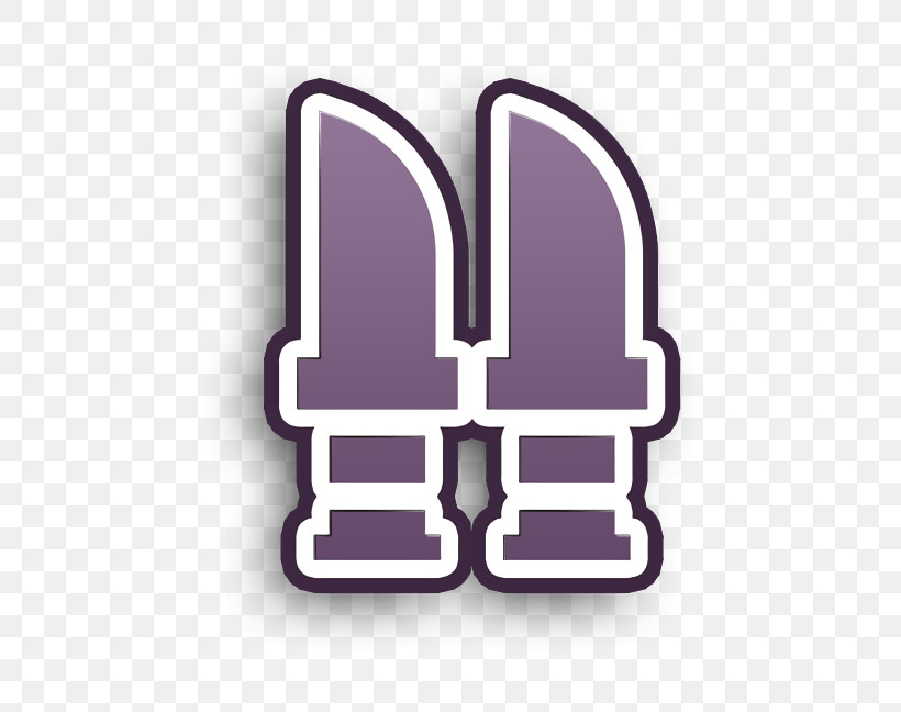 Knives Icon Military Icon Blade Icon, PNG, 544x648px, Knives Icon, Blade Icon, Logo, Military Icon, Purple Download Free