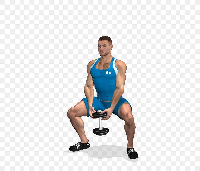 Squat Dumbbell Physical Exercise Deadlift Gluteal Muscles, PNG, 700x700px, Watercolor, Cartoon, Flower, Frame, Heart Download Free