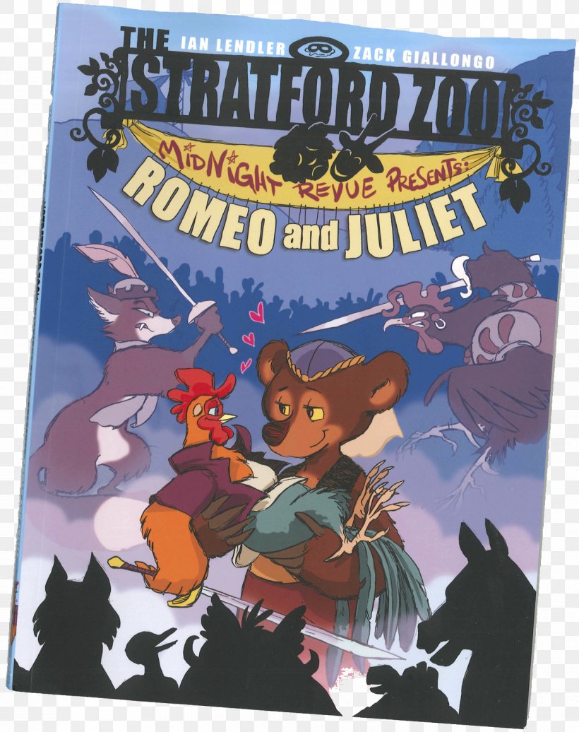 The Stratford Zoo Midnight Revue Presents Macbeth The Stratford Zoo Midnight Revue Presents Romeo And Juliet Comics, PNG, 1262x1595px, Romeo And Juliet, Advertising, Book, Cartoon, Comic Book Download Free