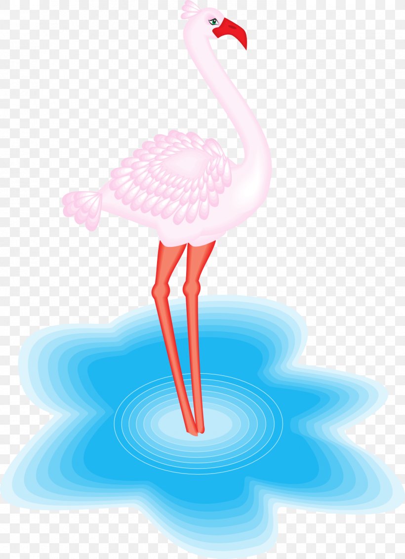 Water Bird Greater Flamingo American Flamingo, PNG, 1390x1920px, Bird, American Flamingo, Animal, Beak, Drawing Download Free