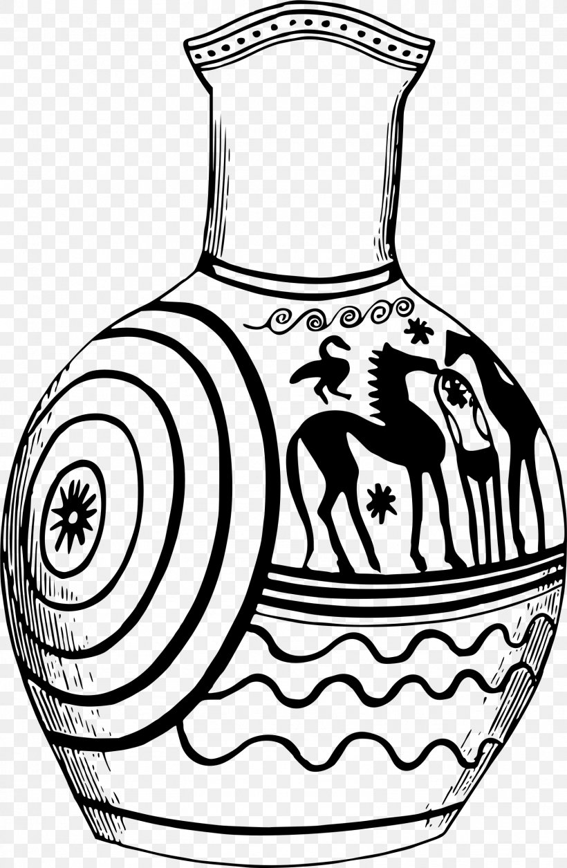 Black And White Line Art Vase Drawing Ancient Greek Art, PNG, 1567x2399px, Black And White, Ancient Greek Art, Art, Drawing, Drinkware Download Free