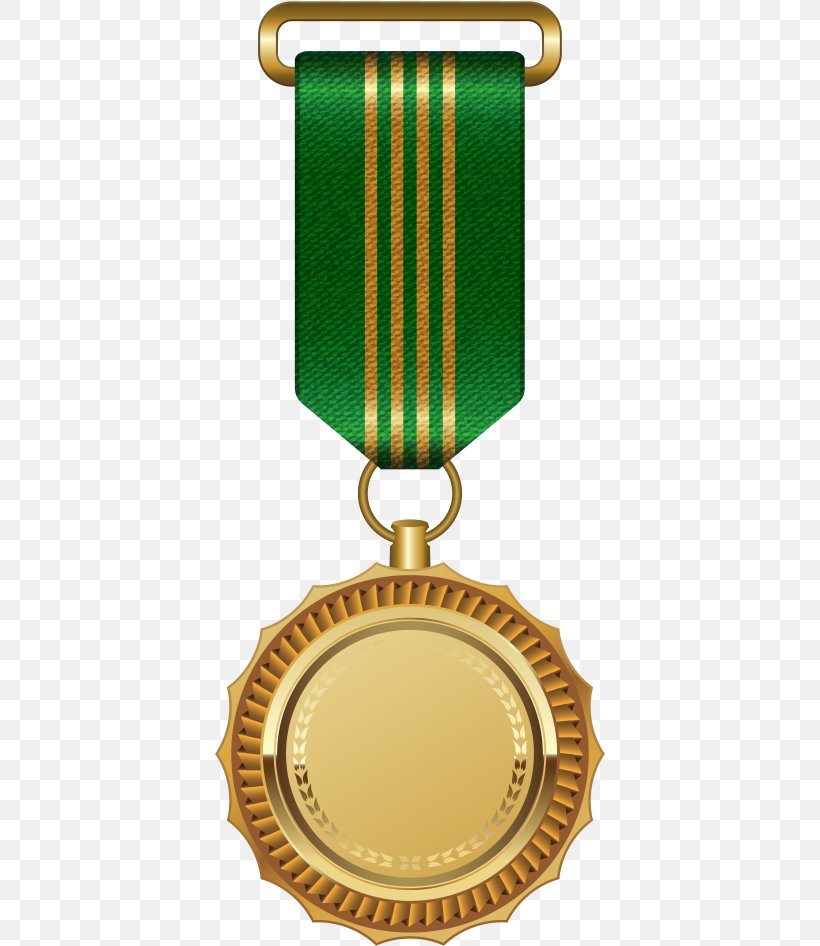 Cartoon Gold Medal, PNG, 391x946px, Gold, Award, Emerald, Gold Medal, Green Download Free