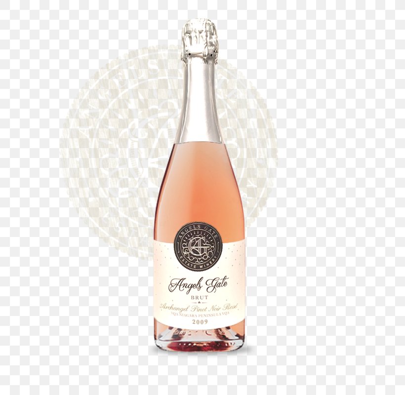 Champagne Sparkling Wine Angels Gate Winery Niagara Peninsula, PNG, 600x800px, Champagne, Alcoholic Beverage, Bottle, Distilled Beverage, Drink Download Free