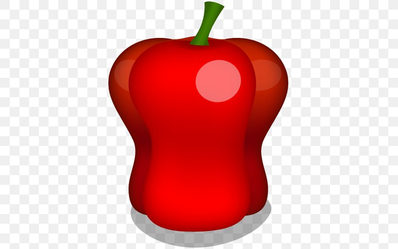 Apple Food Bell Peppers And Chili Peppers Fruit, PNG, 512x512px, Chili Pepper, Apple, Bell Pepper, Bell Peppers And Chili Peppers, Black Pepper Download Free
