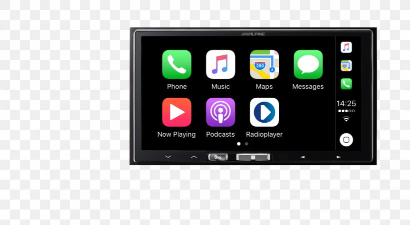 CarPlay Vehicle Audio ISO 7736 Alpine Electronics, PNG, 1133x624px, Car, Alpine Electronics, Android Auto, Automotive Head Unit, Carplay Download Free