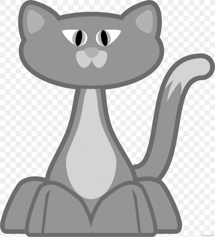 Cat Clip Art Vector Graphics Dog Cartoon, PNG, 2097x2314px, Cat, Black And White, Carnivoran, Cartoon, Cat Like Mammal Download Free