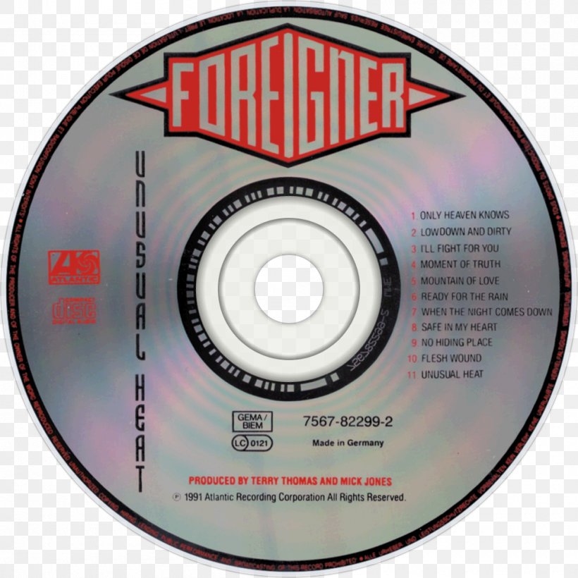 Foreigner KulturPur I Want To Know What Love Is Unusual Heat Compact Disc, PNG, 1000x1000px, Foreigner, Agent Provocateur, Albumoriented Rock, Brand, Compact Disc Download Free