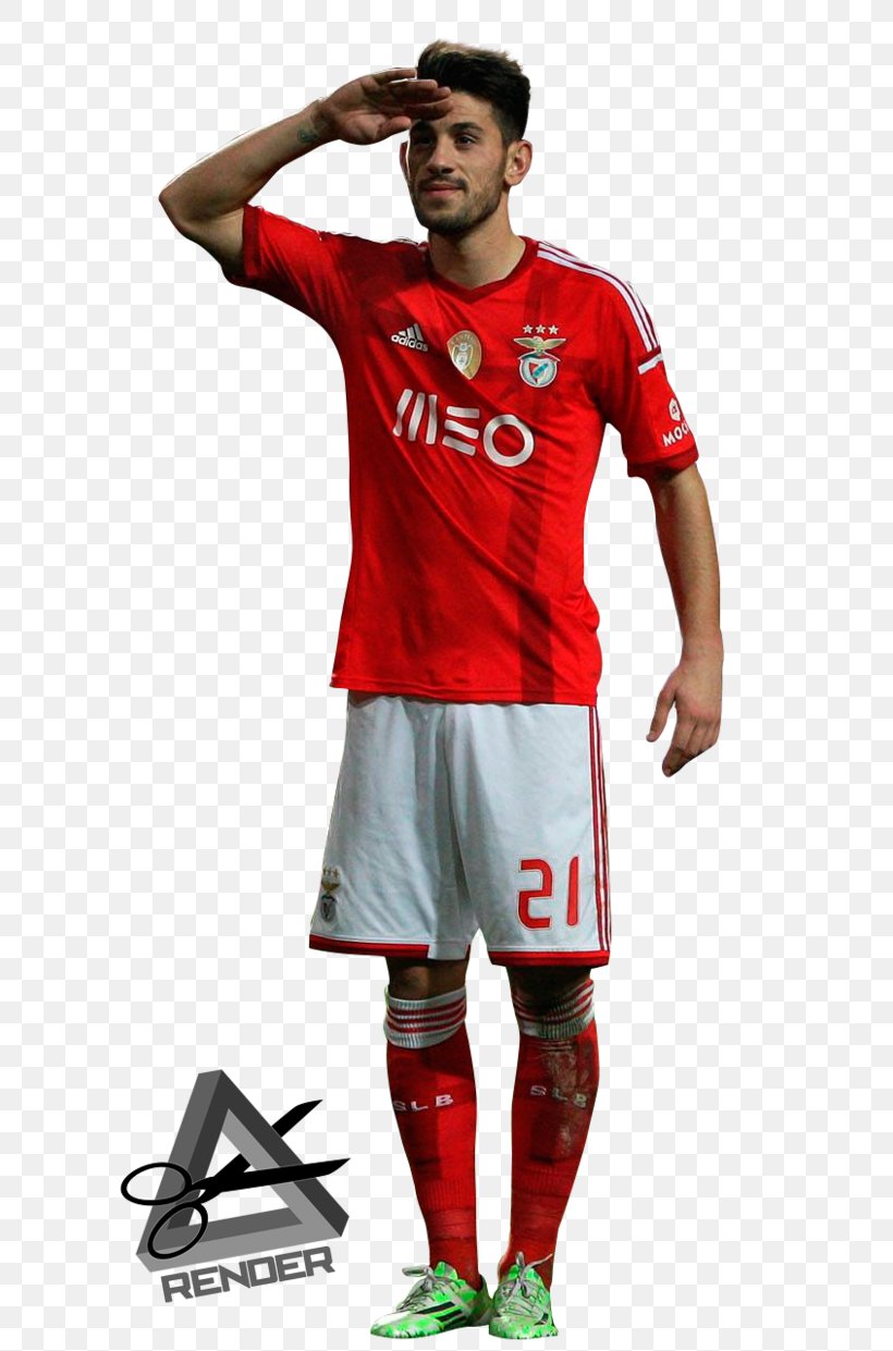 Pizzi S.L. Benfica Jersey Rendering Football Player, PNG, 644x1241px, 3d Rendering, Pizzi, Clothing, Football, Football Player Download Free