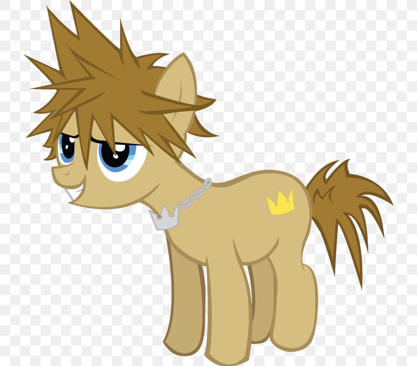 Pony Horse Sora Kingdom Hearts, PNG, 727x720px, Watercolor, Cartoon, Flower, Frame, Heart Download Free