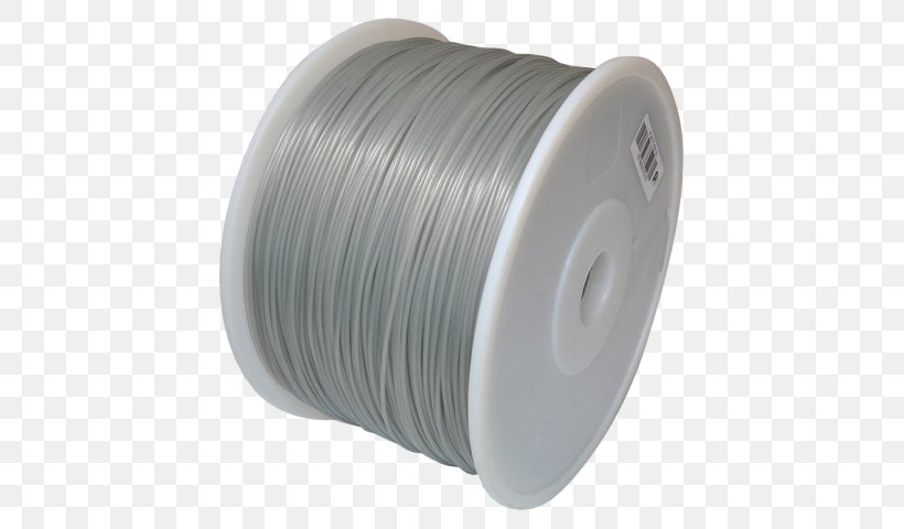 3D Printing Filament Polylactic Acid Silver Kilogram, PNG, 640x480px, 3d Printing, 3d Printing Filament, Color, Computer Hardware, Conflagration Download Free