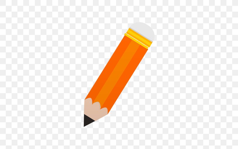 Orange Yellow Pencil, PNG, 512x512px, Editing, Button, Checkbox, Metro, Mime Download Free