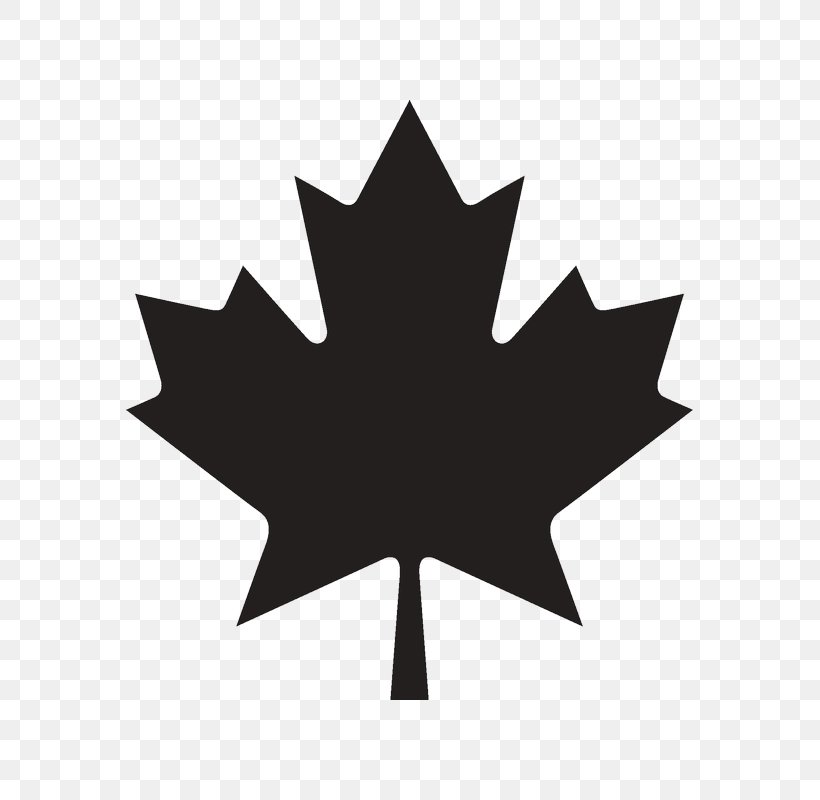 Maple Leaf Manitoba Flag Of Canada Customer Service Sticker, PNG, 800x800px, Maple Leaf, Black And White, Canada, Canadian Confederation, Customer Service Download Free
