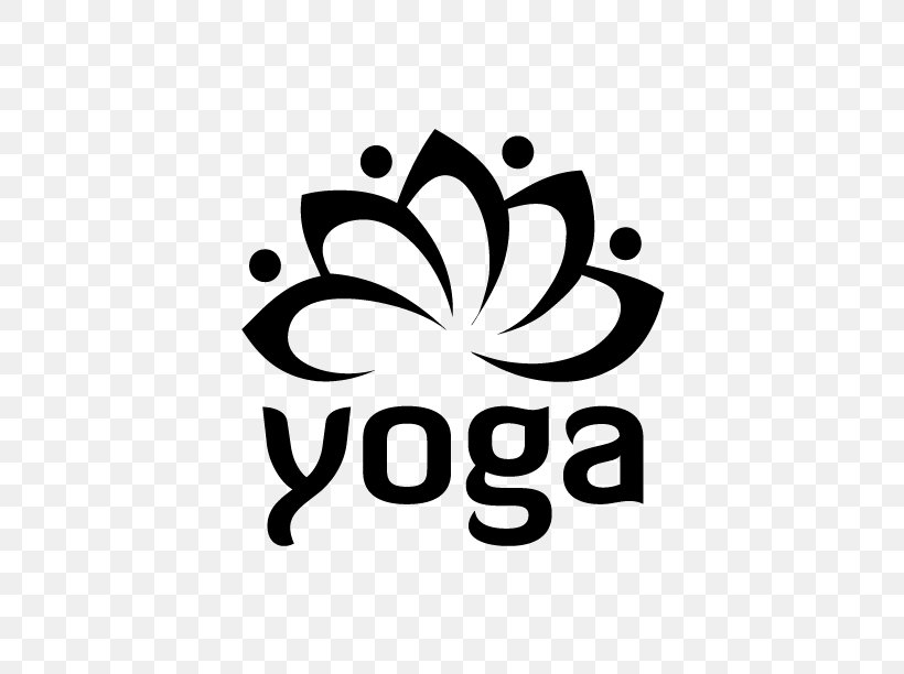 Yoga Logo Rishikesh Yogi, PNG, 792x612px, Yoga, Area, Black And White, Brand, Flower Download Free