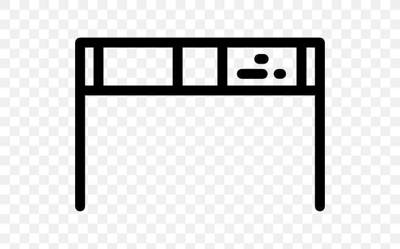 Furniture Black And White White, PNG, 512x512px, Gratis, Area, Black, Black And White, Desktop Environment Download Free