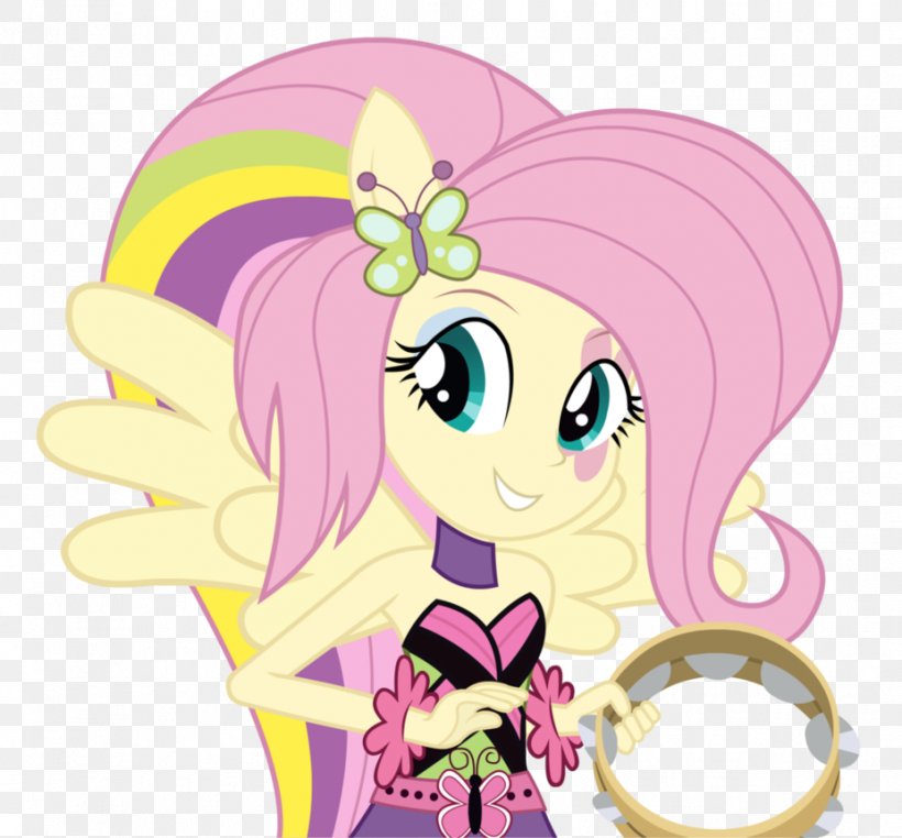 Fluttershy Rainbow Dash Pinkie Pie Applejack My Little Pony, PNG, 927x862px, Watercolor, Cartoon, Flower, Frame, Heart Download Free