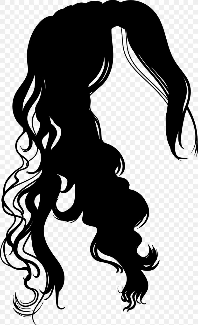 Hairstyle Cosmetologist Beauty Parlour Clip Art, PNG, 976x1600px, Hair, Art, Artificial Hair Integrations, Beauty Parlour, Black Download Free
