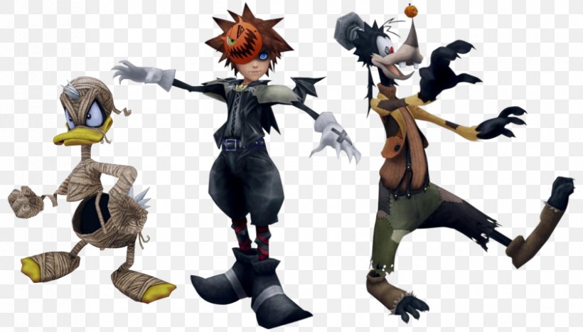 Kingdom Hearts II Kingdom Hearts: Chain Of Memories Donald Duck Goofy Sora, PNG, 840x479px, Kingdom Hearts Ii, Action Figure, Character, Donald Duck, Fictional Character Download Free